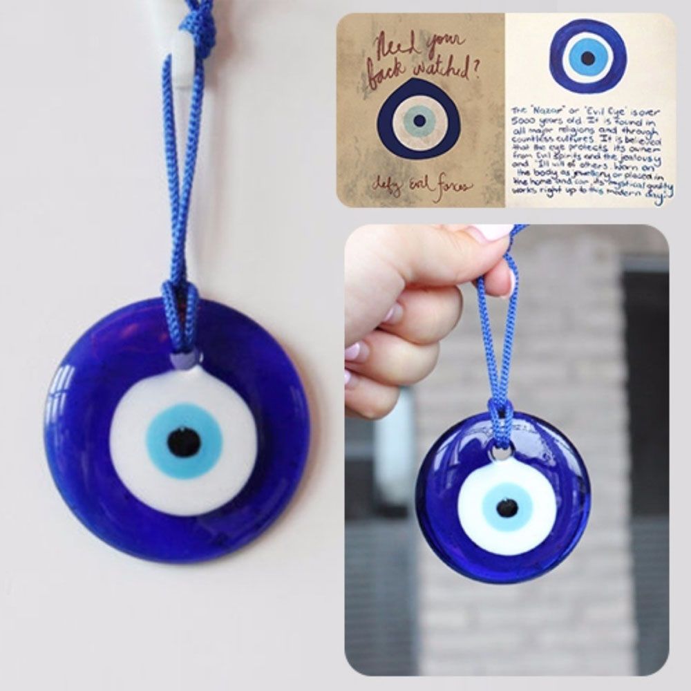 Car Accessories Evil Eye - Blauer böser Blick Amulett Auto Anhänger