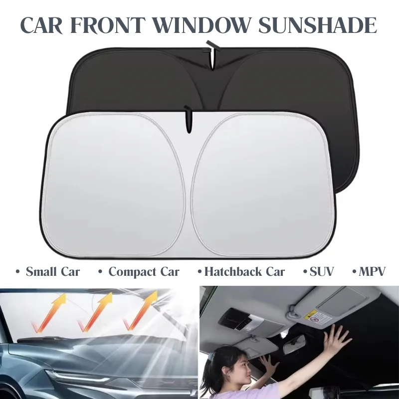 Car Accessories Window - Neuer Sommer-Autosonnenschutz für die Frontscheibe, Sonnenschutzabdeckung,