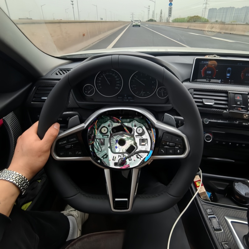 Car Accessories For Steering Wheel - Lenkrad aus Leder für BMW CS