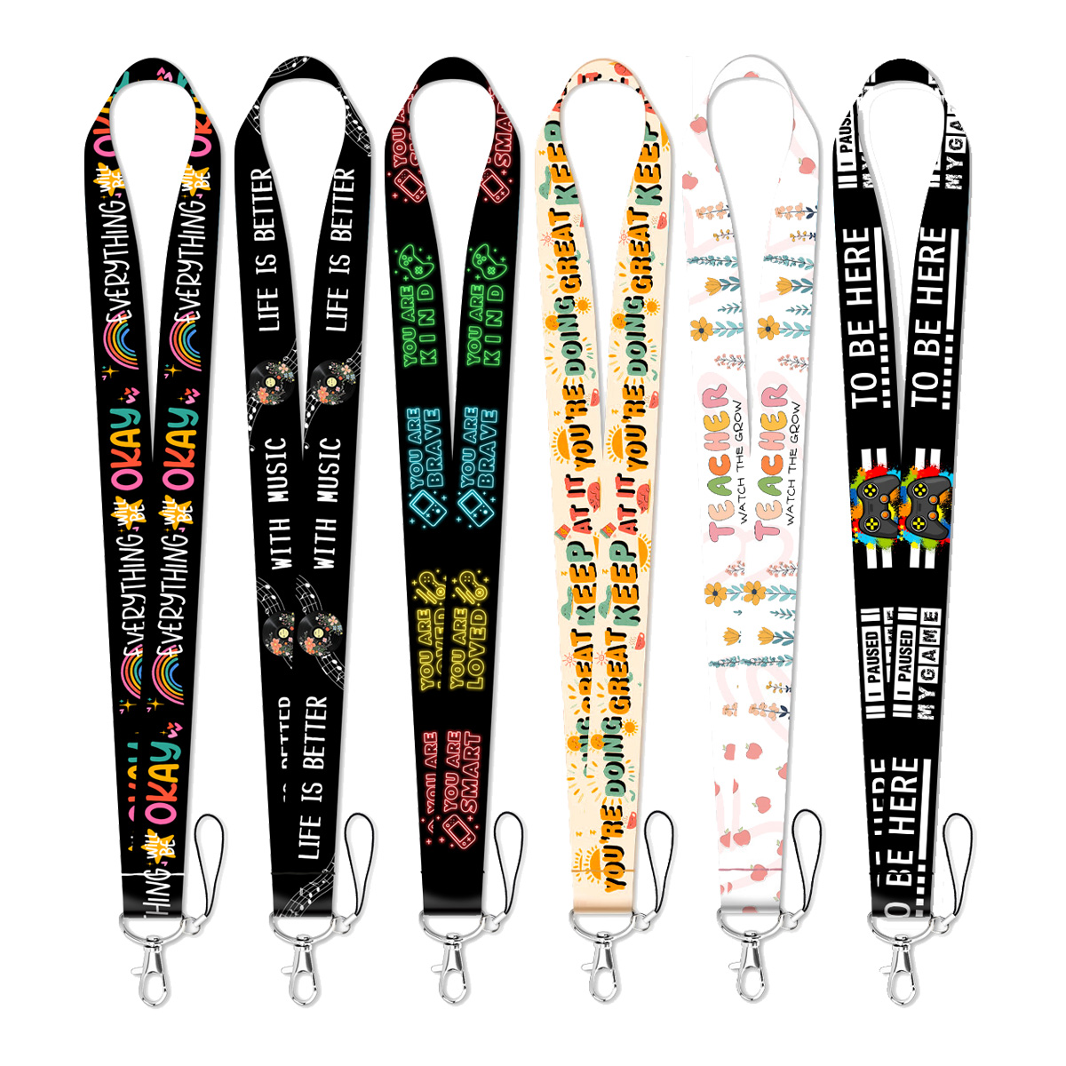 Car Accessories Quotation - Life Is Better Seilband, Schlüsselanhänger, Zitate,