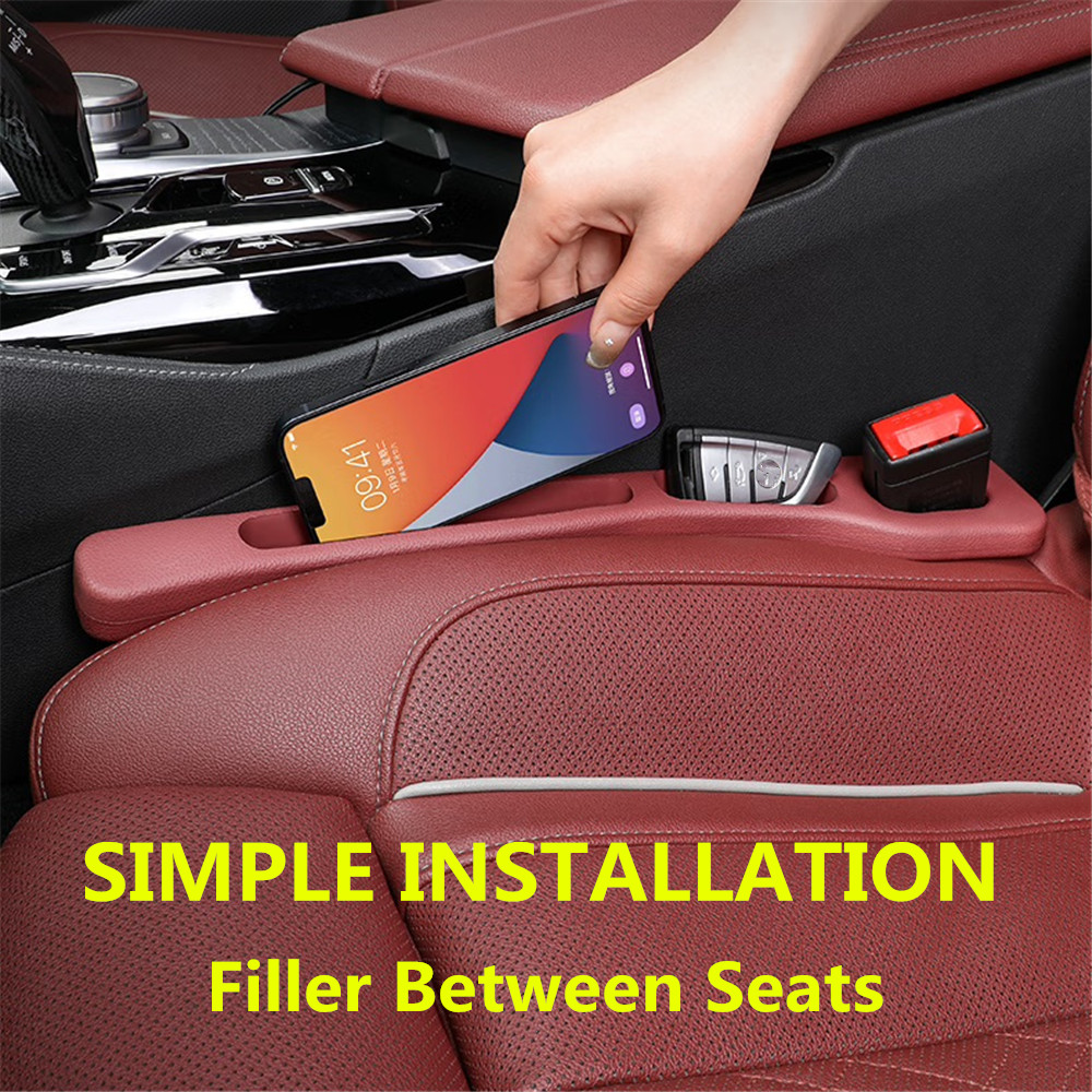 D.A.D Car Accessories - 2X Autositz-Lückenfüller zwischen den Sitzen, Fugen-Innendekorationszubehör