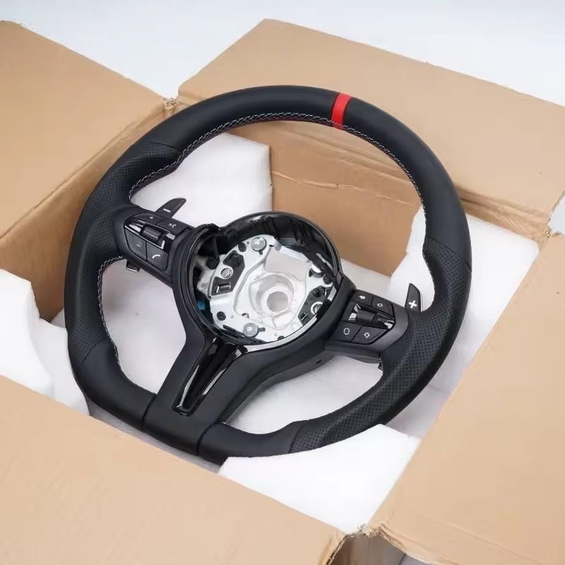 Car Accessories For Steering Wheel - Lenkradbezug aus Leder für BMW E87