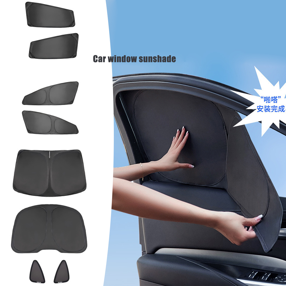 Car Accessories Window - Wärmeisolierender, blickdichter, vollständig verdunkelnder Fenstervorhang, Sonnenschutz