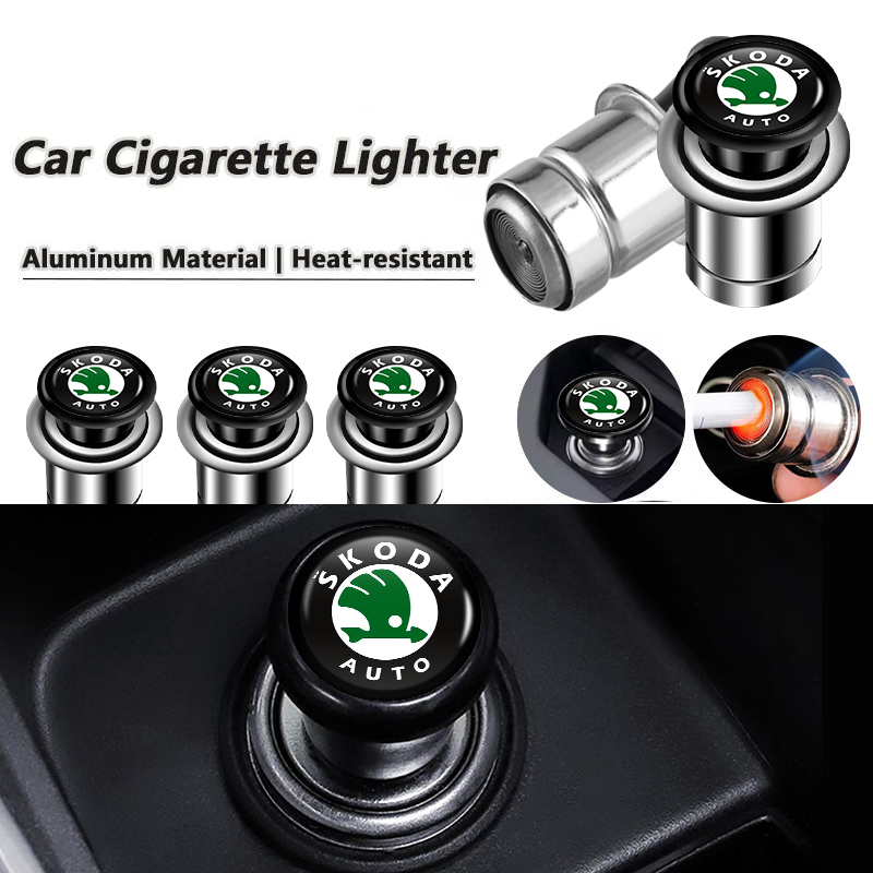 D.A.D Car Accessories - Auto-Zigarettenanzünder-Abdeckung aus Legierung, staubdicht, Dekorationskappe, Zubehör
