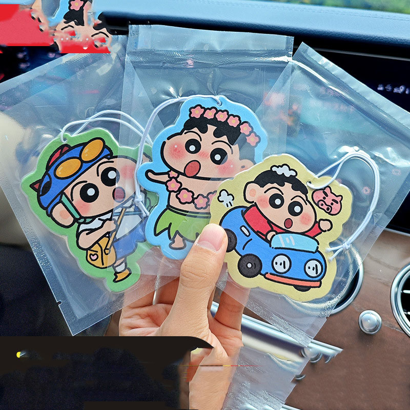 Car Accessories Perfume - Kawaii Shin Chan Auto-Lufterfrischer Hängender Duftanhänger