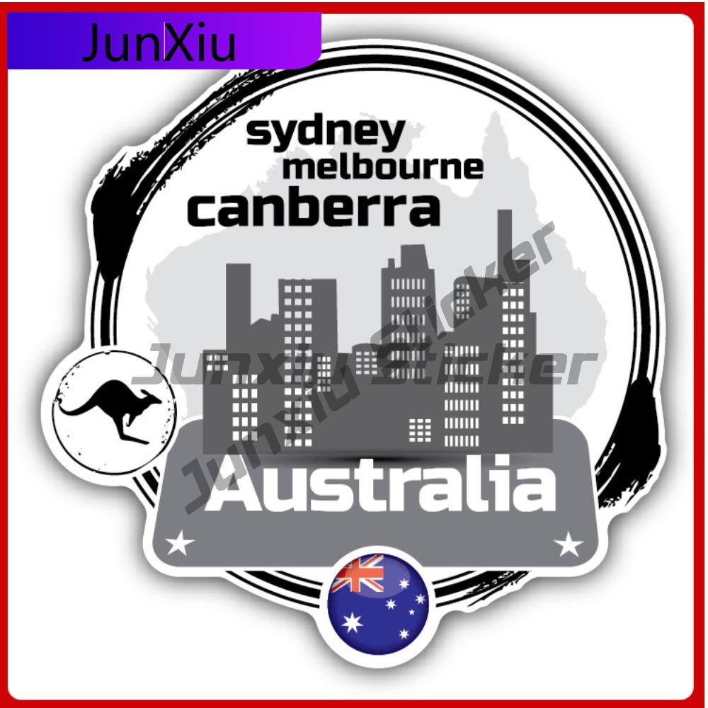 Australien-Flagge Grunge-Stil  – Car Accessories Australia Bewertung und Preis