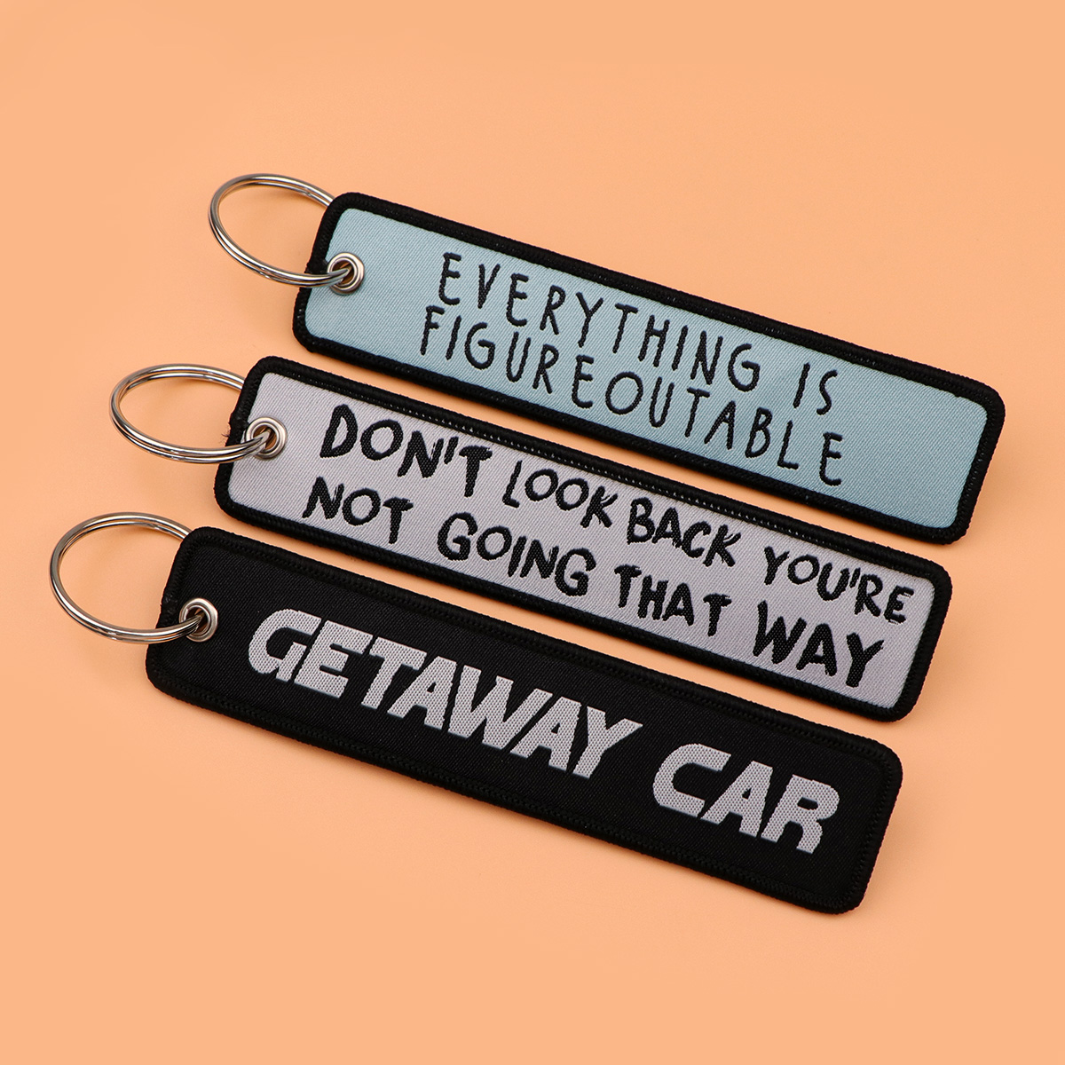 1 Stück Skelett-Zitat Bestickt – Car Accessories Quotation Bewertung und Preis