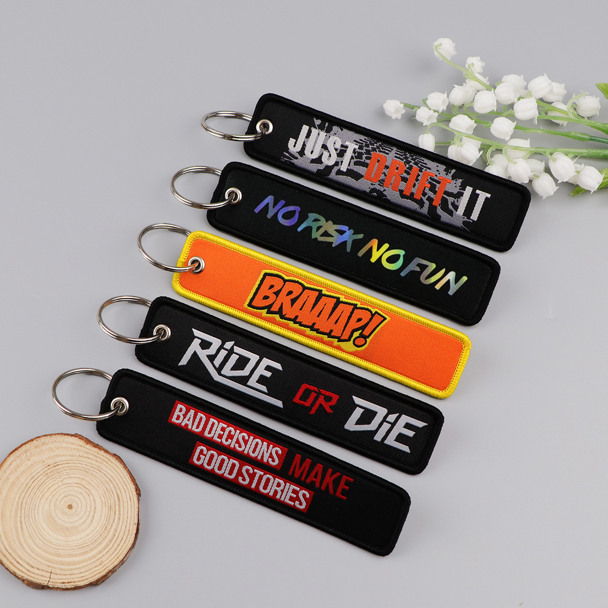 1 Stück Skelett-Zitat Bestickt – Car Accessories Quotation Bewertung und Preis