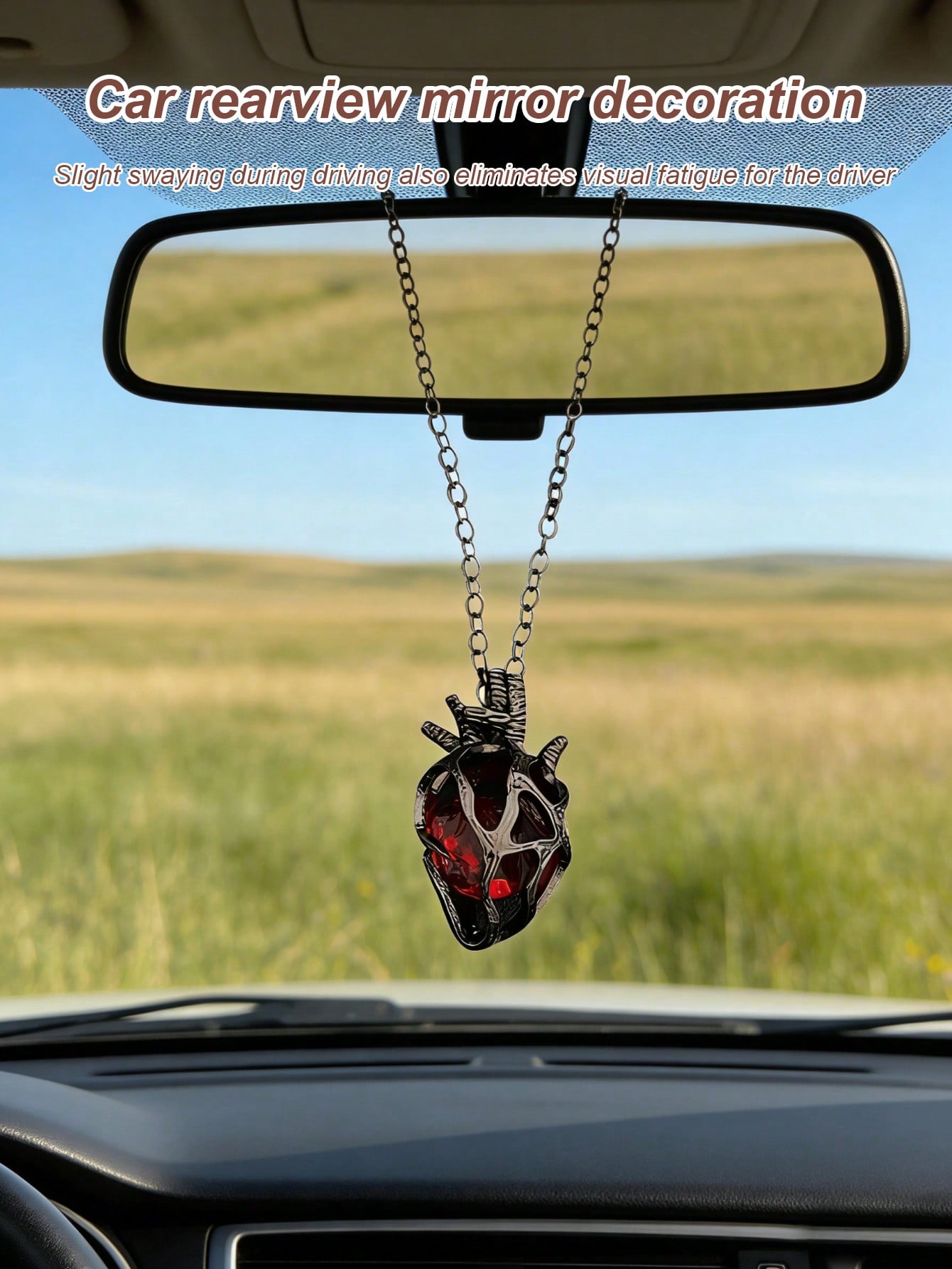 Anatomischer Herz-Autoanhänger – Car Accessories Evil Eye Bewertung und Preis