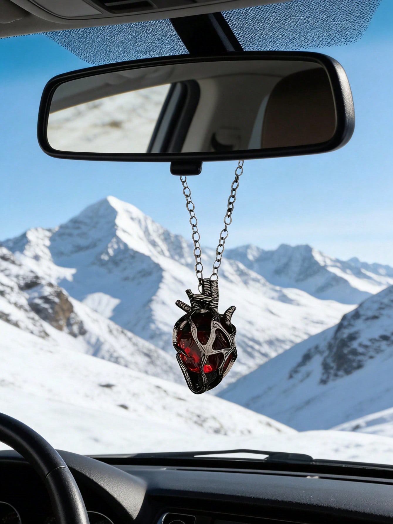 Anatomischer Herz-Autoanhänger – Car Accessories Evil Eye Bewertung und Preis