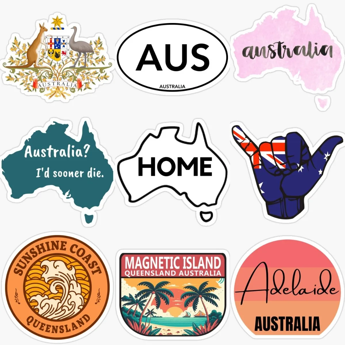 Kreative AUS Australien Flagge – Car Accessories Australia Bewertung und Preis