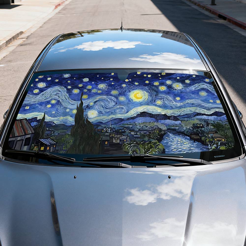 Sternennacht V-Van G-Gogh Auto – Car Accessories Window Bewertung und Preis