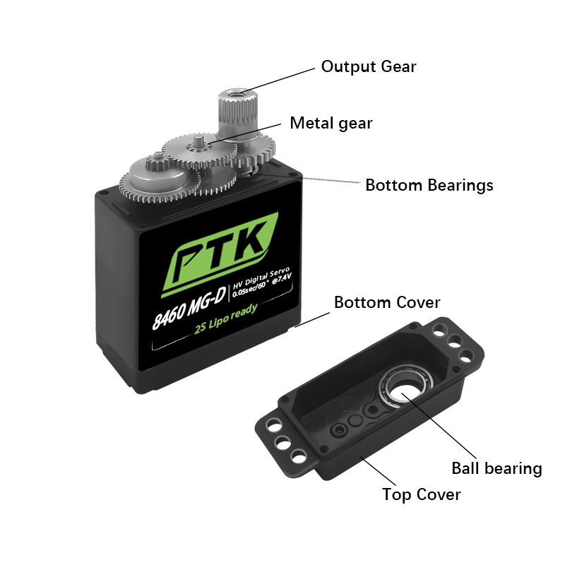 PTK 8460 MG-D9g Digitaler Serv – D.A.D Car Accessories Bewertung und Preis