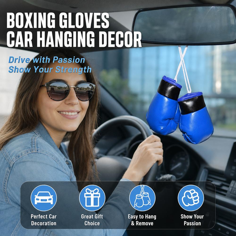 Mini-Boxhandschuhe als Auto-Rü – Car Accessories Mirror Hanging Bewertung und Preis