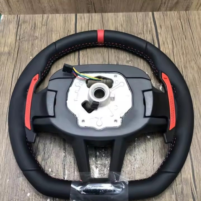 Maßgefertigtes Carbon-Leder-Le – Car Accessories For Steering Wheel Bewertung und Preis