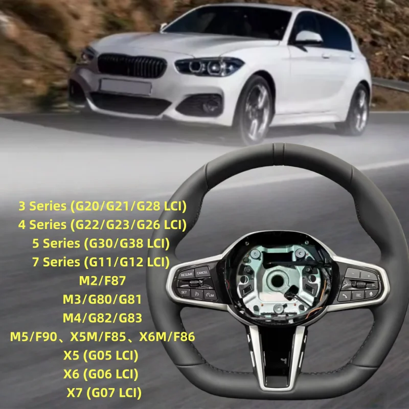 Lenkrad aus Leder für BMW CS M – Car Accessories For Steering Wheel Bewertung und Preis