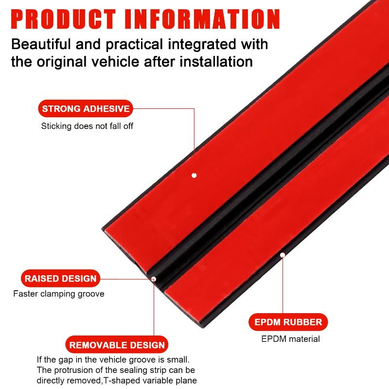 Auto-Gummi-Wetterschutzstreife – Car Accessories Window Bewertung und Preis