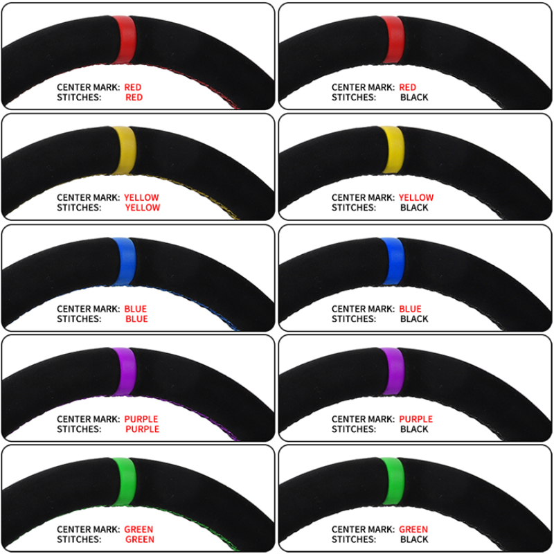 Wildleder-Rennlenkrad mit Unte – Car Accessories For Steering Wheel Bewertung und Preis