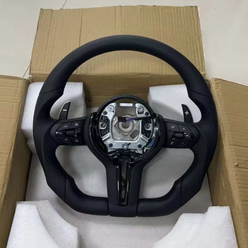 Auf Lager Leder-Autolenkrad F1 – Car Accessories For Steering Wheel Bewertung und Preis