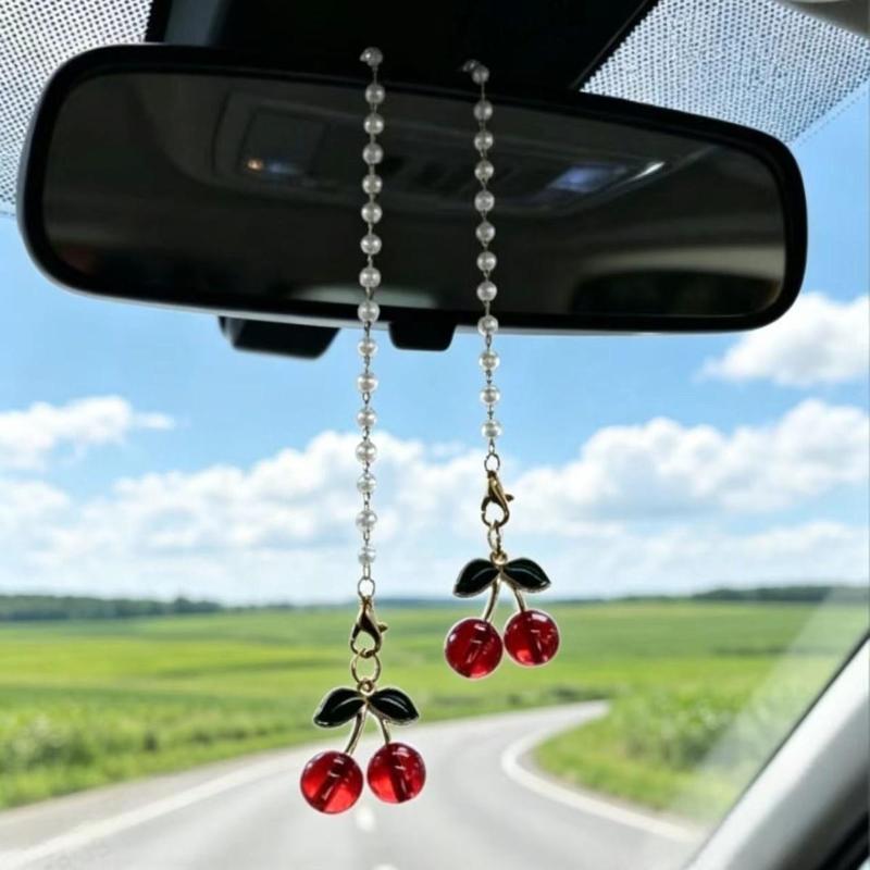 1 Stück Kirschthemen-Auto-Rück – Car Accessories Mirror Hanging Bewertung und Preis