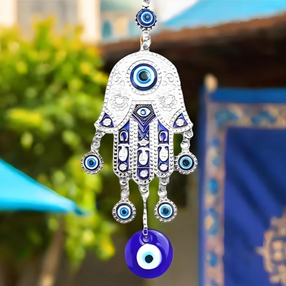 Türkische Fatima Palm Blue Eye – Car Accessories Evil Eye Bewertung und Preis
