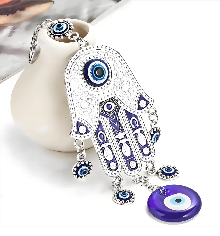Türkische Fatima Palm Blue Eye – Car Accessories Evil Eye Bewertung und Preis
