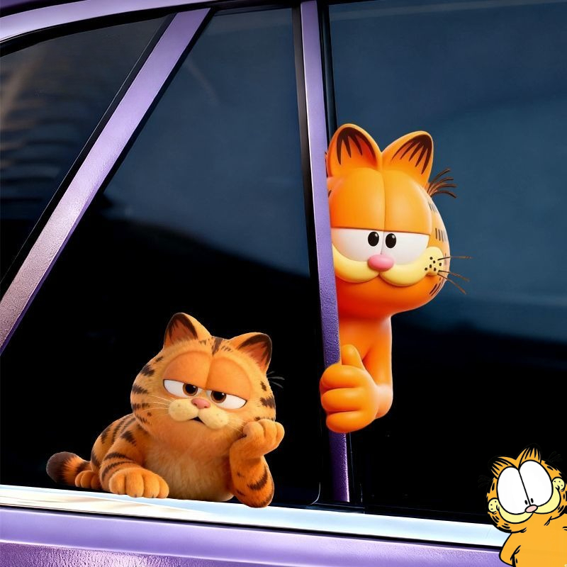 Garfield Anime Cartoon Niedlic – Car Accessories Window Bewertung und Preis