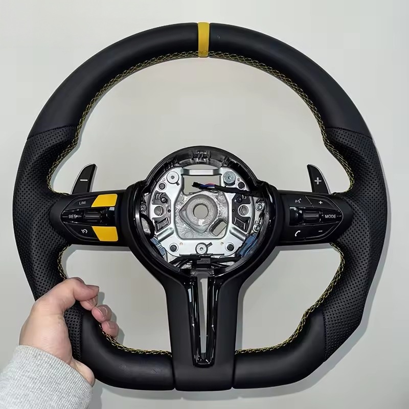 Lenkrad aus Leder für BMW F10  – Car Accessories For Steering Wheel Bewertung und Preis