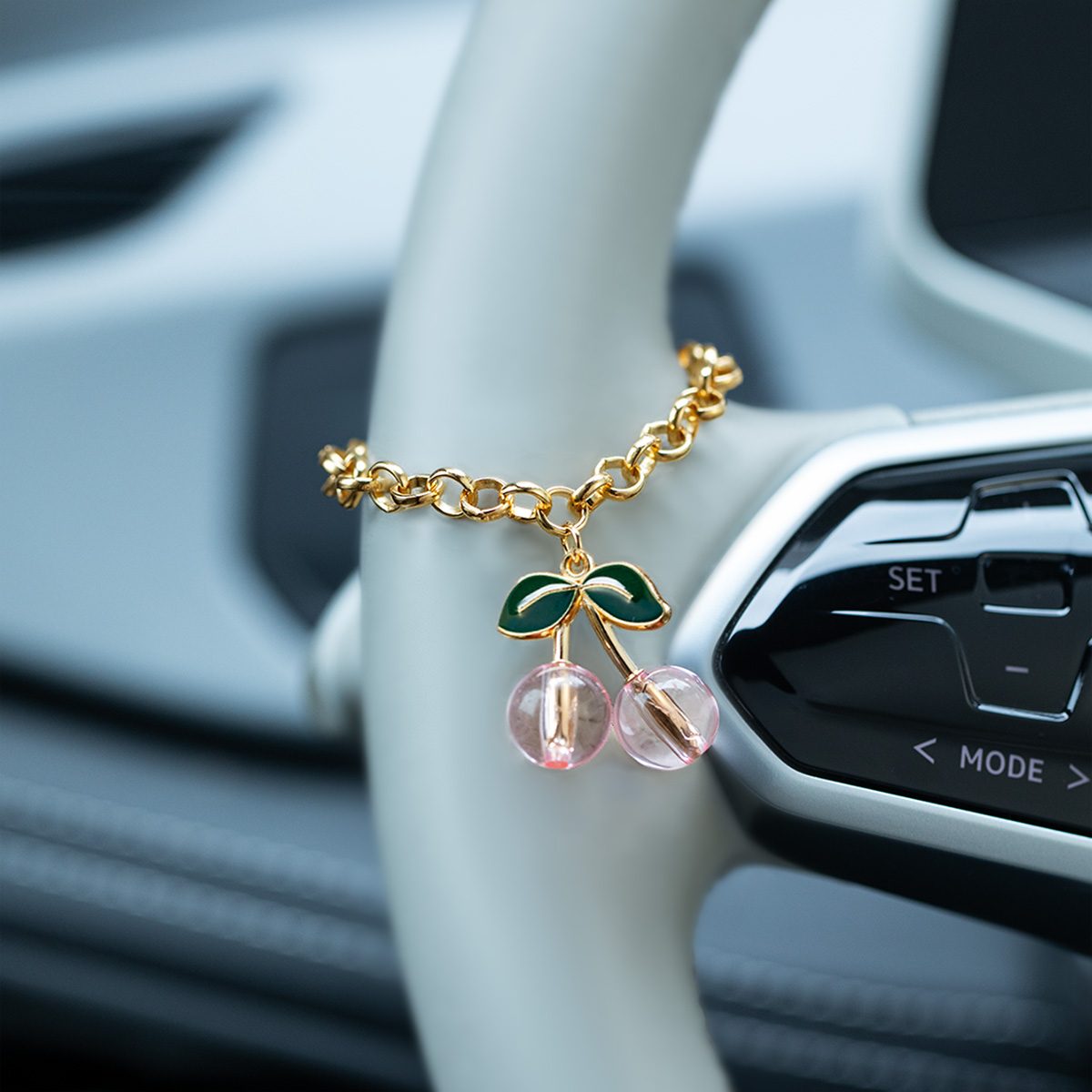 Luxuriöse Transparente Kirschb – Car Accessories Evil Eye Bewertung und Preis